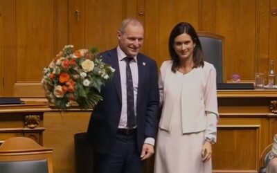 Mon élection à la 1ère vice-présidence