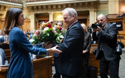 Présidence du Conseil national: Pierre-André Page brillamment élu